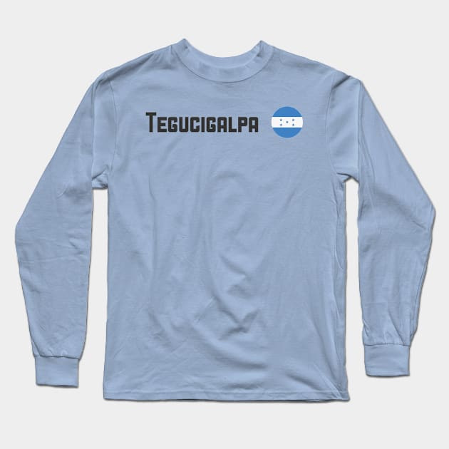 Tegucigalpa Long Sleeve T-Shirt by bobbigmac